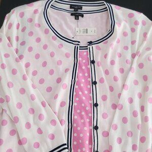 NWT Talbots cardigan set